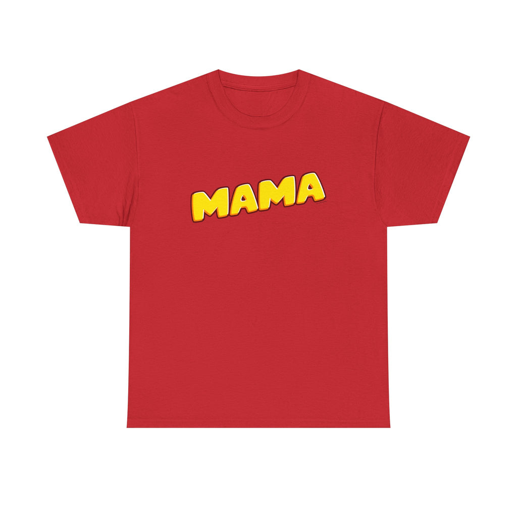 Retro Mama Printed T-Shirt 100% Cotton Novelty Mum Mom Tee Birthday Mother's Day Gift