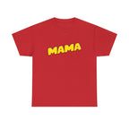 Retro Mama Printed T-Shirt 100% Cotton Novelty Mum Mom Tee Birthday Mother's Day Gift