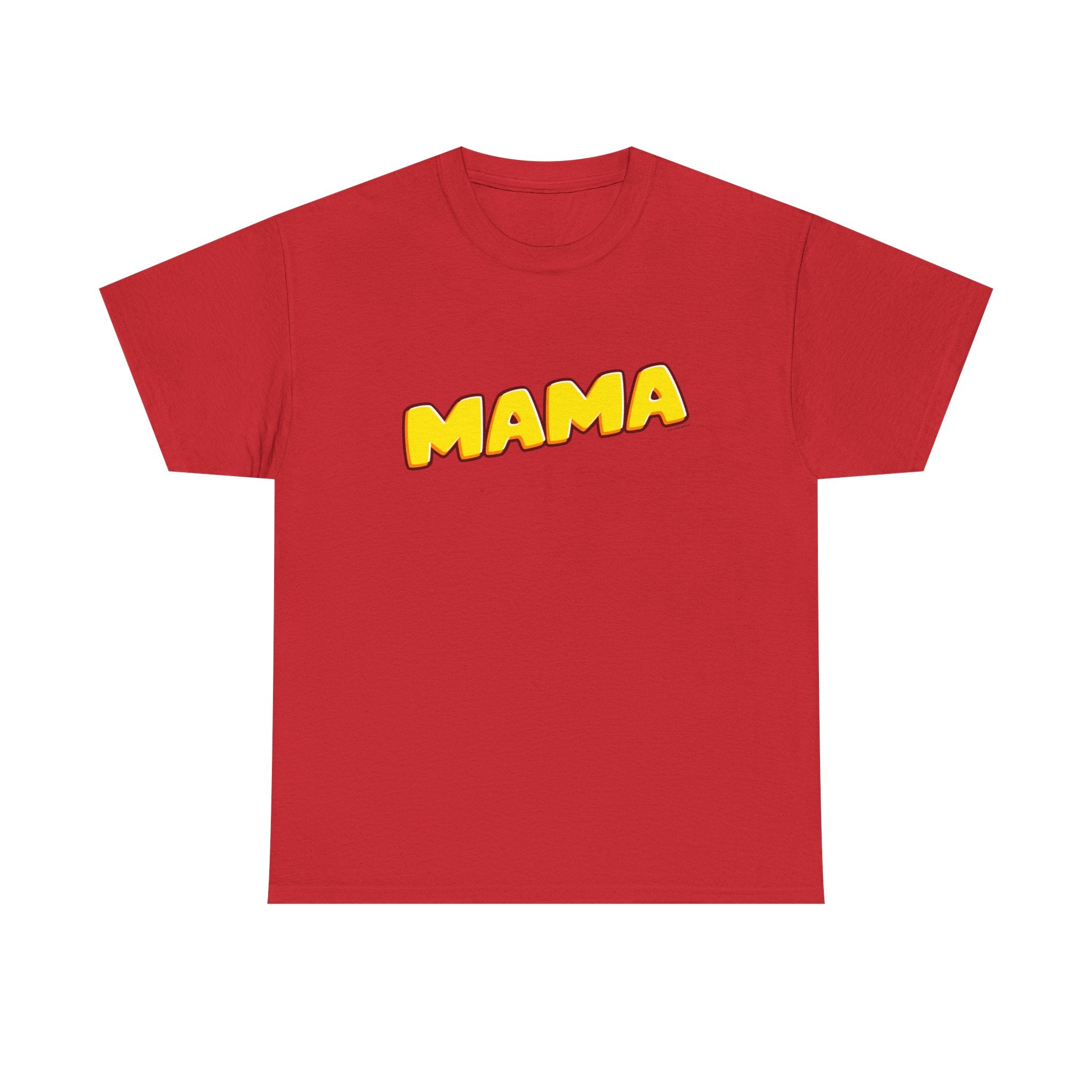 Retro Mama Printed T-Shirt 100% Cotton Novelty Mum Mom Tee Birthday Mother's Day Gift