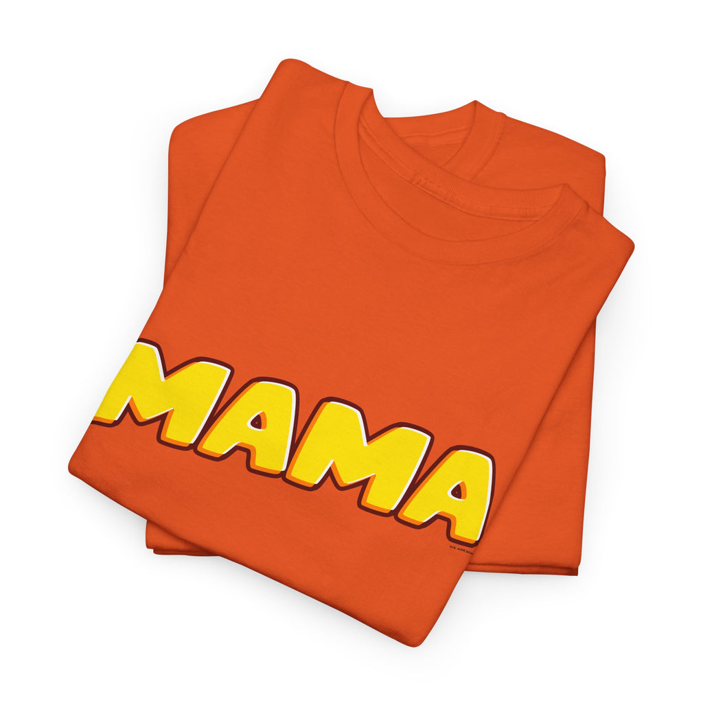 Retro Mama Printed T-Shirt 100% Cotton Novelty Mum Mom Tee Birthday Mother's Day Gift