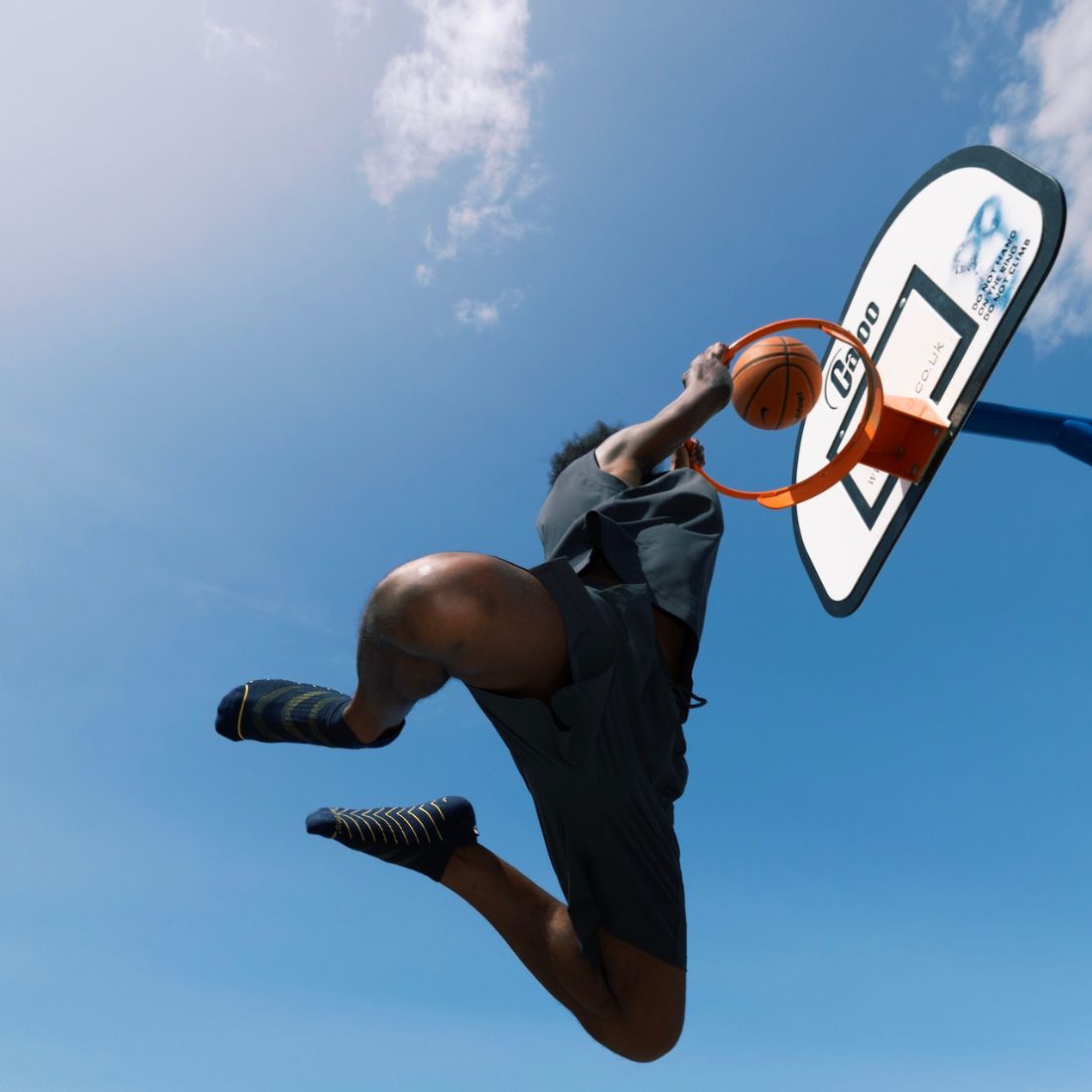 Navy Performance Trainer Socks