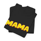 Retro Mama Printed T-Shirt 100% Cotton Novelty Mum Mom Tee Birthday Mother's Day Gift
