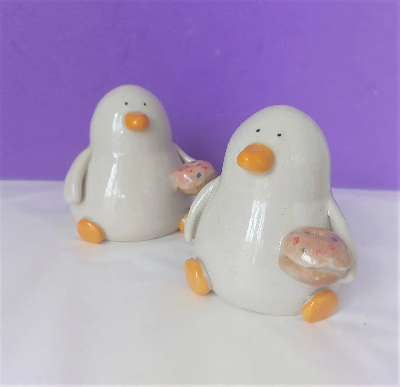 Duncan's Doughnut Ceramic Ornament