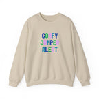 Comfy Jumper Alert Printed Crewneck Sweatshirt Pullover Retro Mum Sister Gift