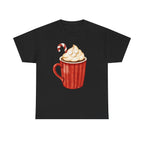 Giant Christmas Latte Printed T-Shirt 100% Cotton Novelty Coffee Xmas Tee Gift