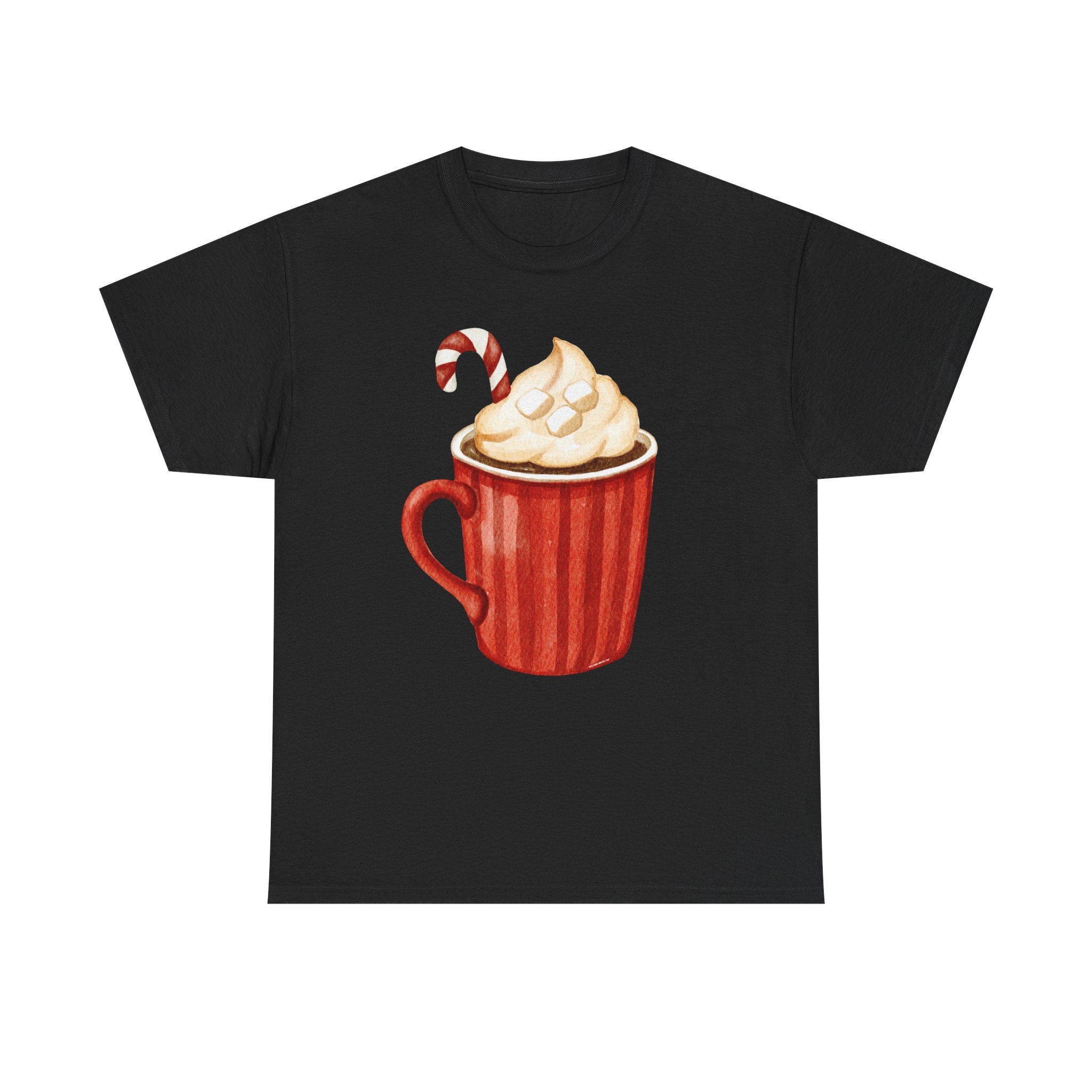 Giant Christmas Latte Printed T-Shirt 100% Cotton Novelty Coffee Xmas Tee Gift