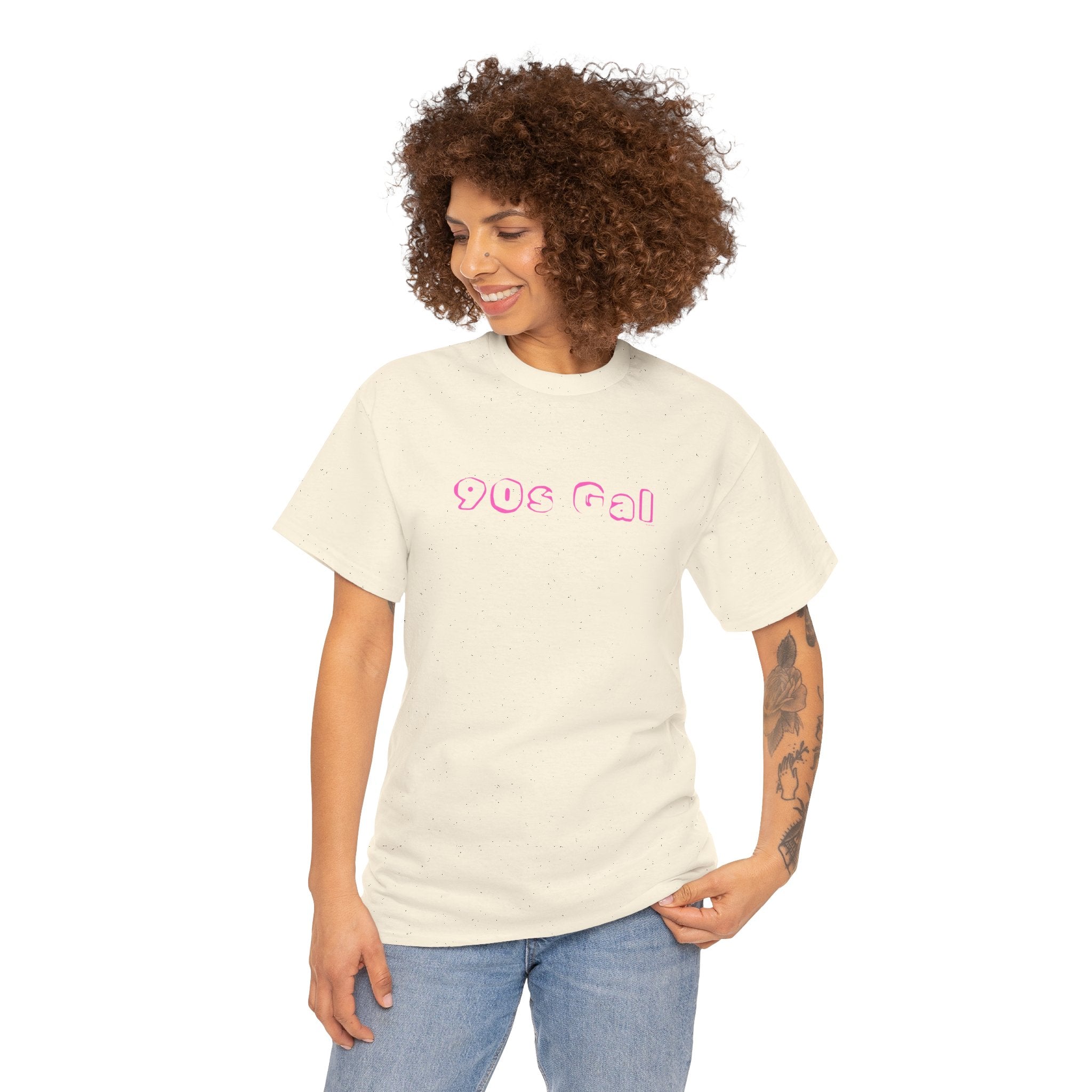 90s Gal T-Shirt 100% Cotton Novelty Born In 1990's Tee Gift
