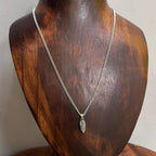 Handmade Native American Double Wings Pendant Necklace Silver Plate Lucky Charm Gift