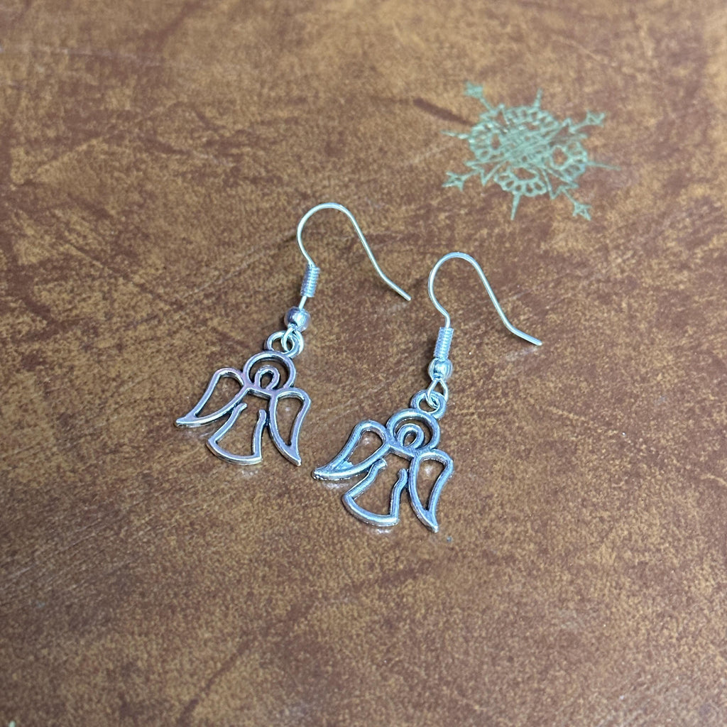 Moon Fairy Charm Drop Earrings