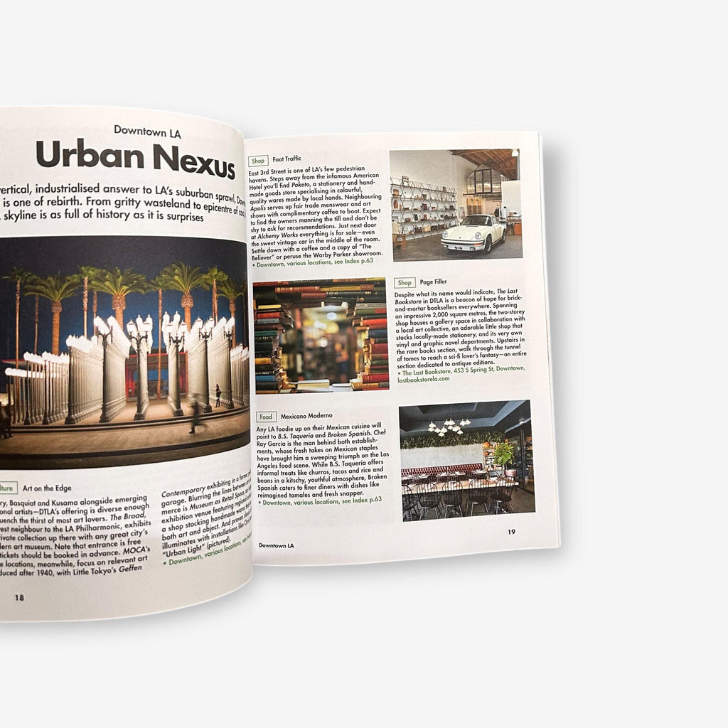 Lost In - Los Angeles Issue 11 City Guide Paperback Book (Uwe Hasenfuss)