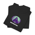 Departed Grim Reaper Printed T-Shirt 100% Cotton Novelty Scary Halloween Skeleton Tee