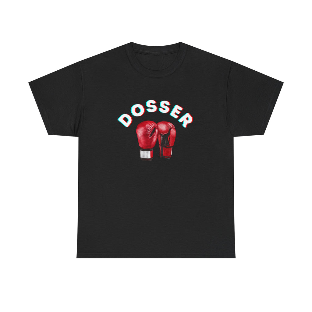 Dosser Boxing Printed T-Shirt 100% Cotton Novelty Quote Motivation Boxing Gloves Sports Tee Gift