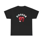 Dosser Boxing Printed T-Shirt 100% Cotton Novelty Quote Motivation Boxing Gloves Sports Tee Gift