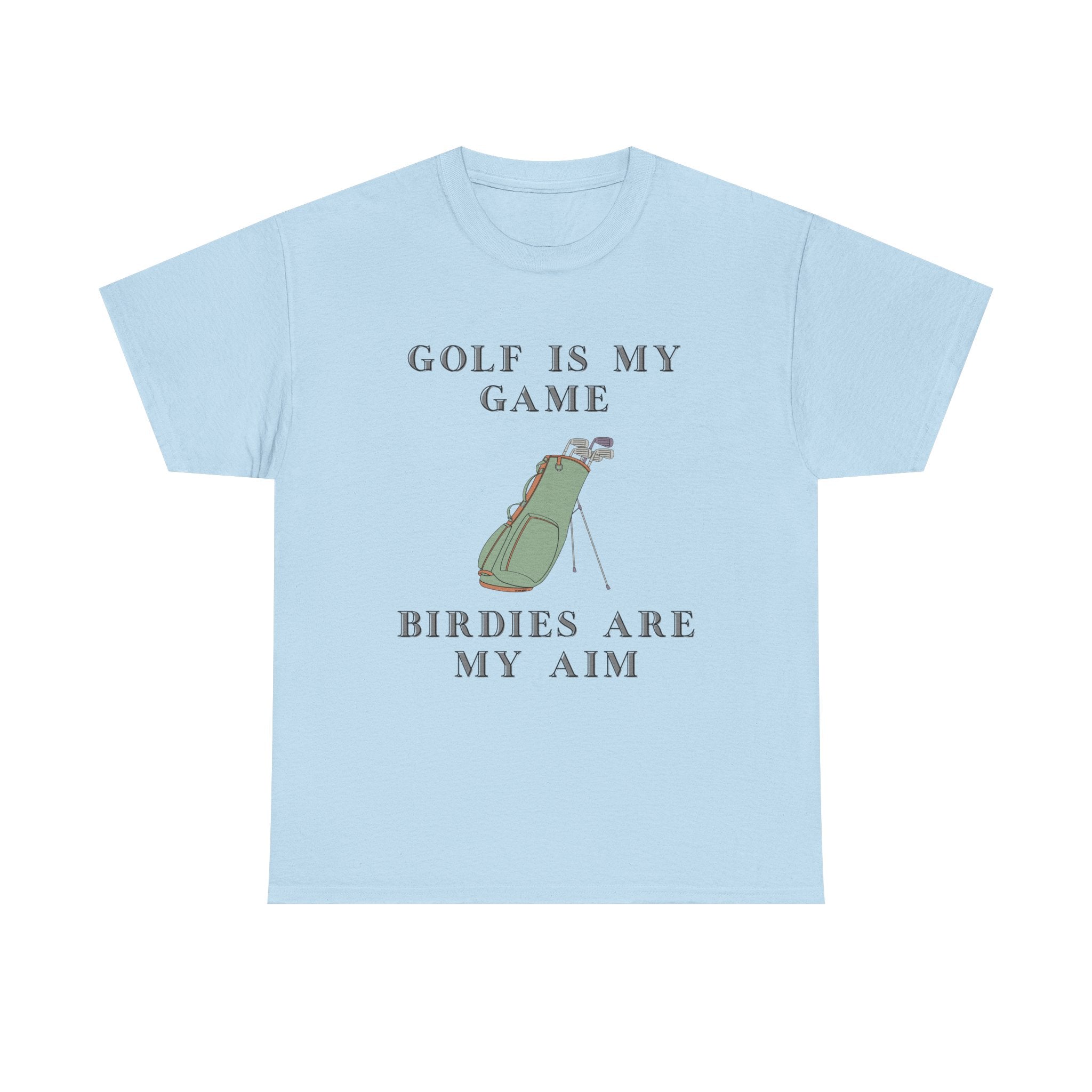 Golf Is My Game T-Shirt 100% Cotton Novelty Dad Grandad Golfer Tee Gift