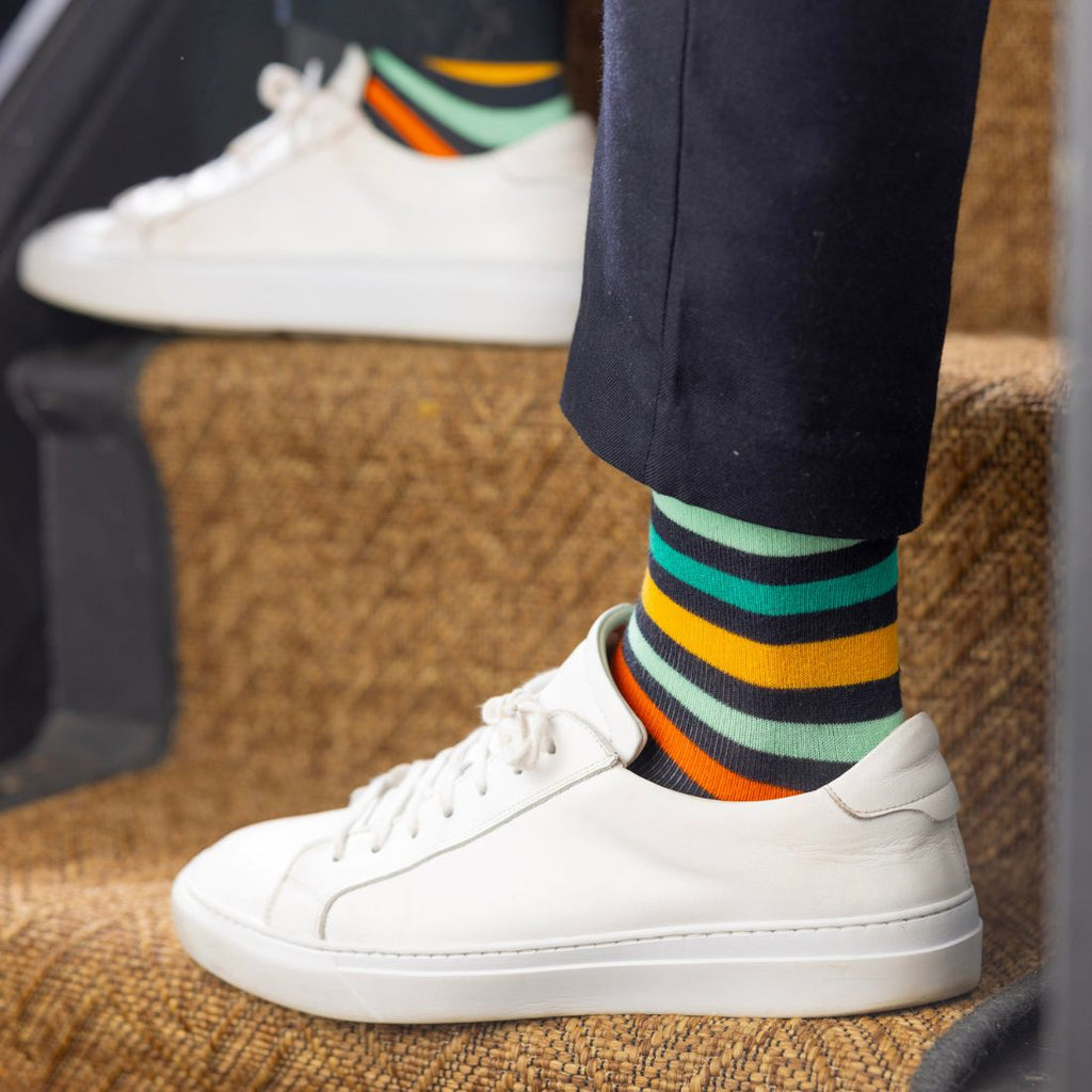 Gradient Stripe Bamboo Socks