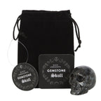 Gothic Gifts Black Labradorite Crystal Skull