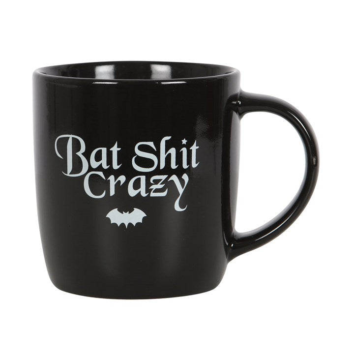 Gothic Gifts Bat Sh*t Crazy Mug