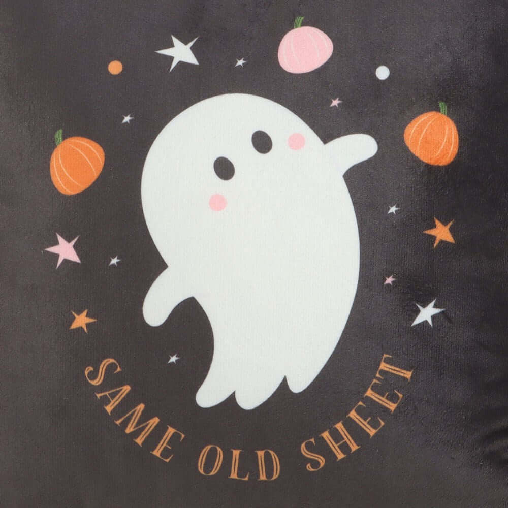 Gothic Gifts Square Same Old Sheet Ghost Cushion