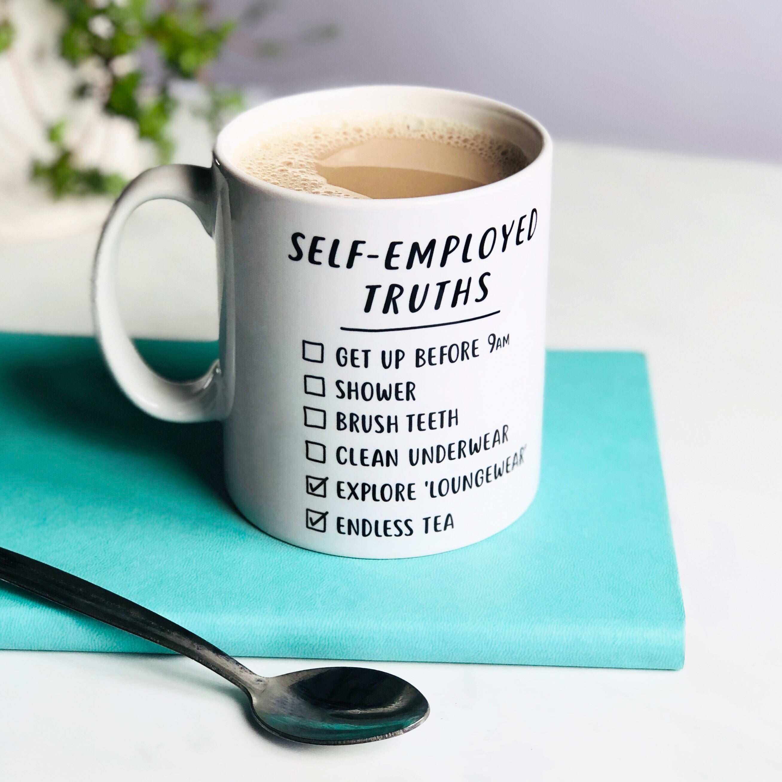 Self-Employed Truths Mug