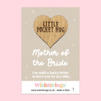 Pocket Hug – Mother of the Bride | Thoughtful Wedding Gift for Mum | Keepsake Token of Love & Gratitude for the Wedding Day