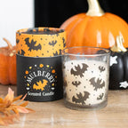 Gothic Gifts Bat Print Mulberry Candle