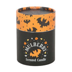 Gothic Gifts Bat Print Mulberry Candle