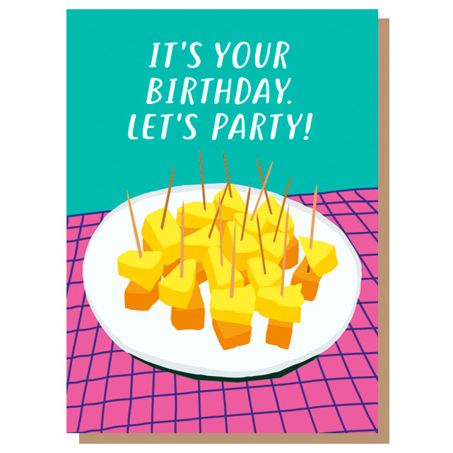Let's Party Birthday Card