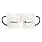 Gothic Gifts Poison & Arsenic Couples Mug Set