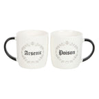 Gothic Gifts Poison & Arsenic Couples Mug Set