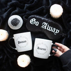 Gothic Gifts Poison & Arsenic Couples Mug Set