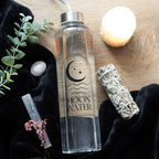 Gothic Gifts Moon Water Glass Water Bottle