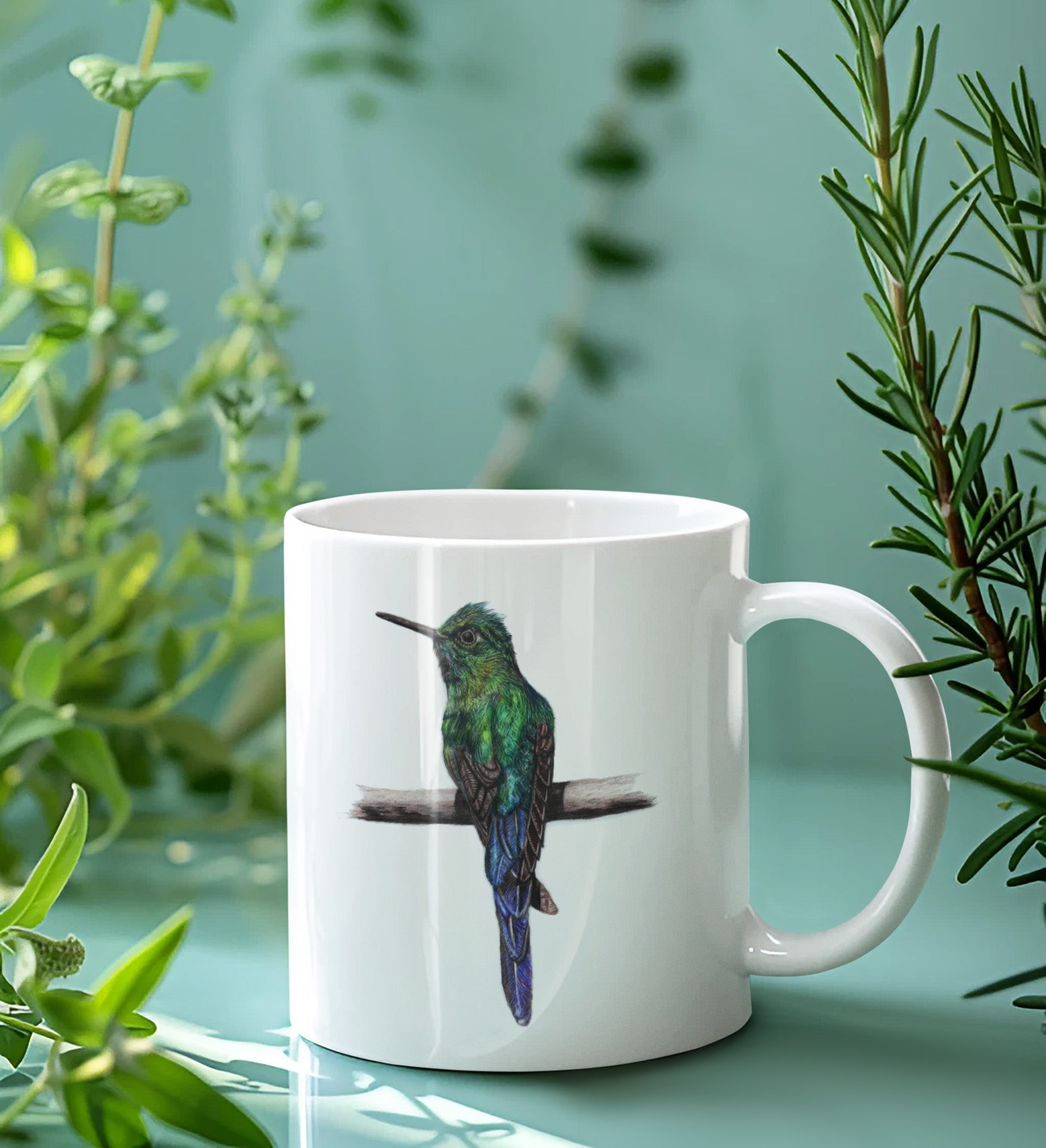 Hummingbird Coffee Wildlife Mug – Wildlife Gift