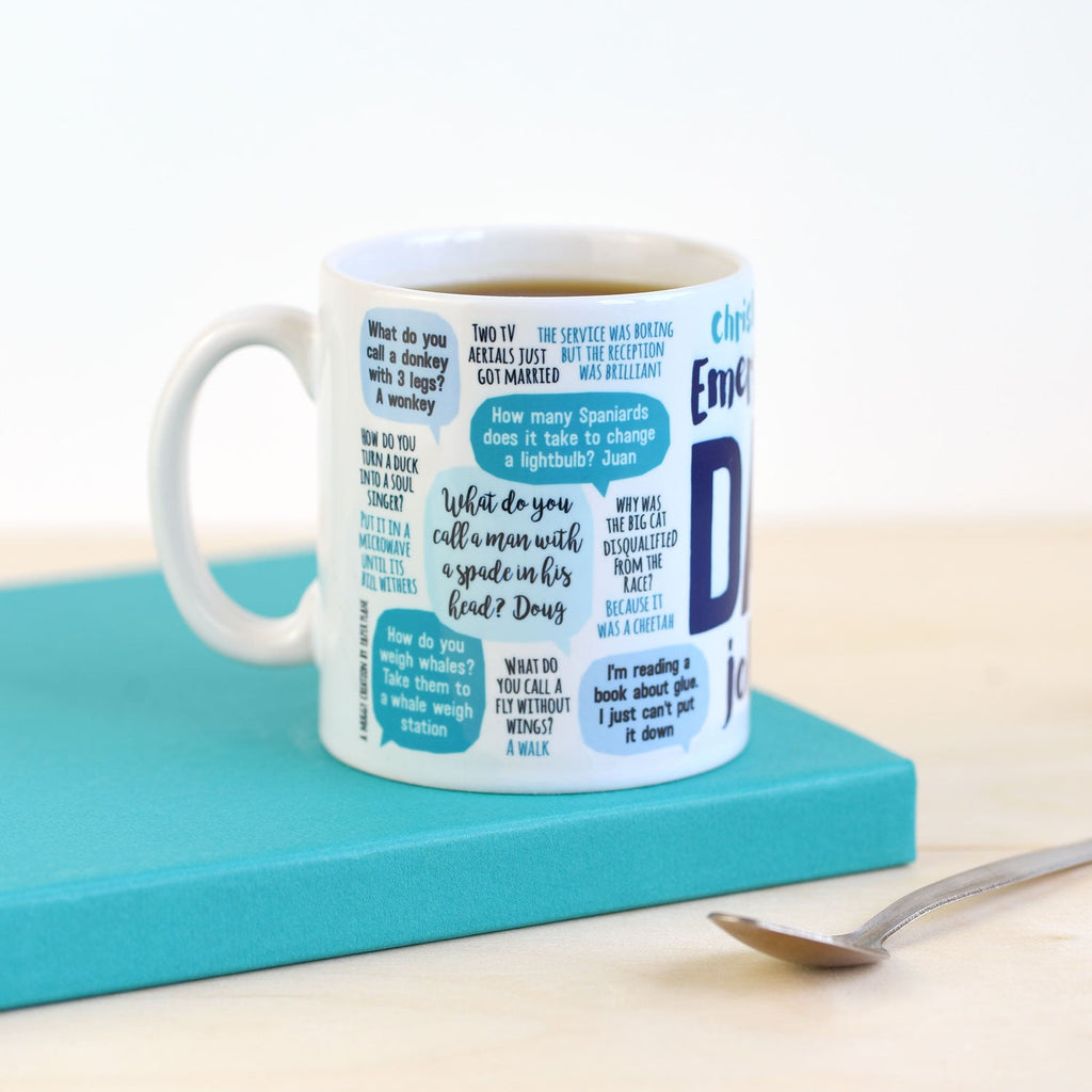 Personalised Emergency Dad Jokes® Mug