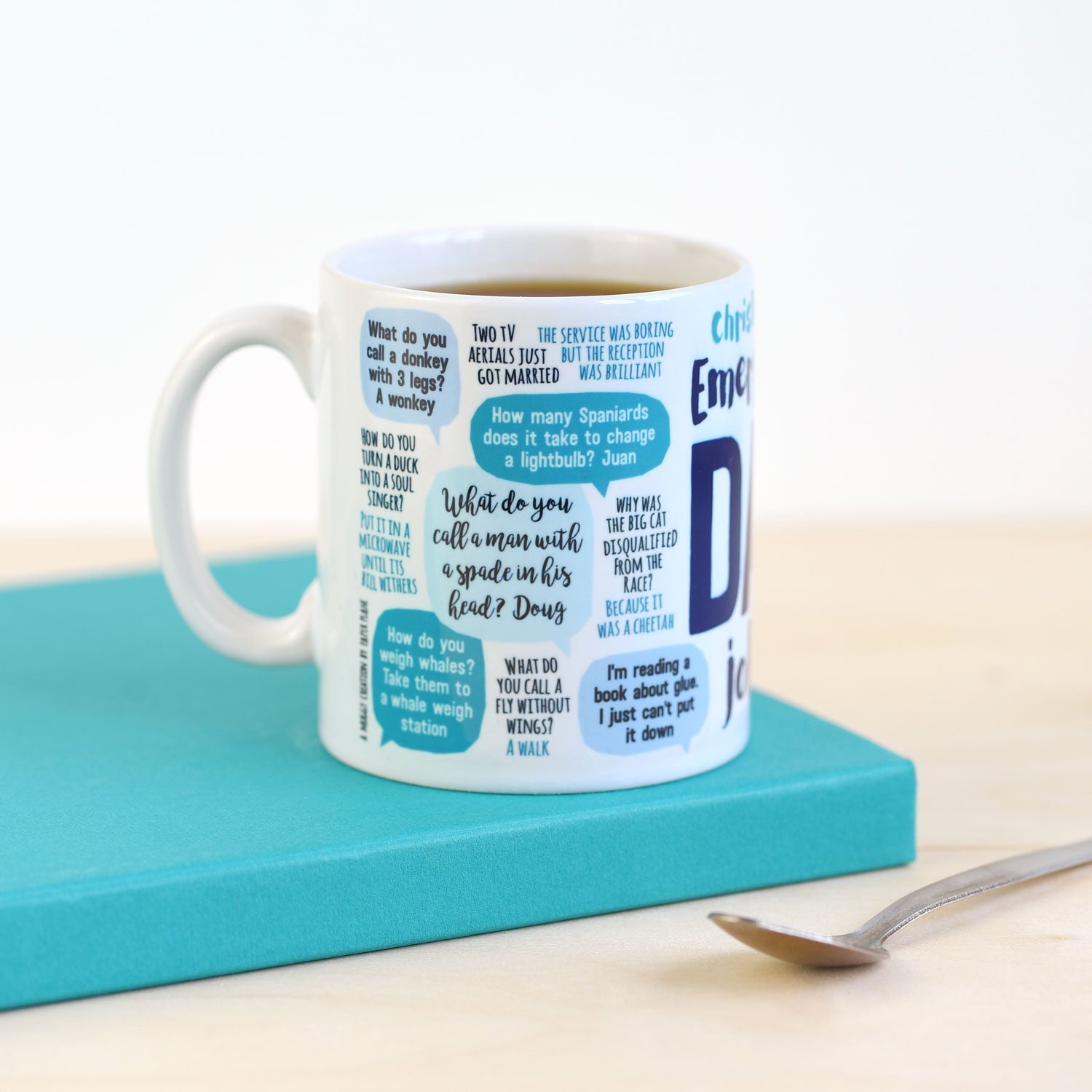 Personalised Emergency Dad Jokes® Mug