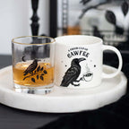 Gothic Gifts Fresh Cup of Cawfee Raven Mug