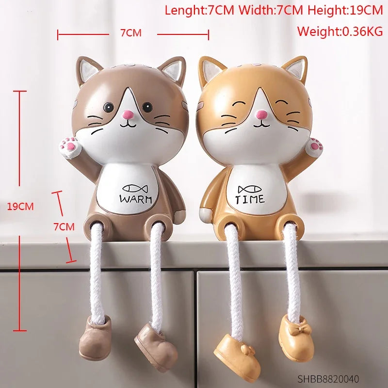 Nordic Cute Resin Hanging Dolls – Sitting Figurine Ornaments for Home Décor