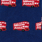 London Bus Bamboo Socks