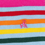 Pastel Striped Bamboo Socks