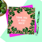 Thank You So Very Much Card