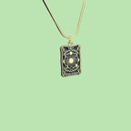 The Wheel Of Fortune Tarot Card Pendant