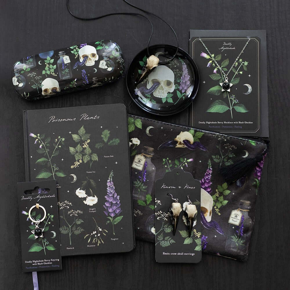 Gothic Gifts Venom & Vines Skull Trinket Dish