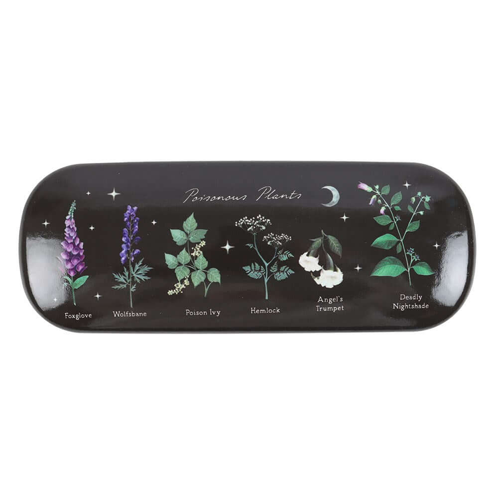 Gothic Gifts Poisonous Plants Glasses Case