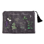 Gothic Gifts Poisonous  Plants Makeup Bag