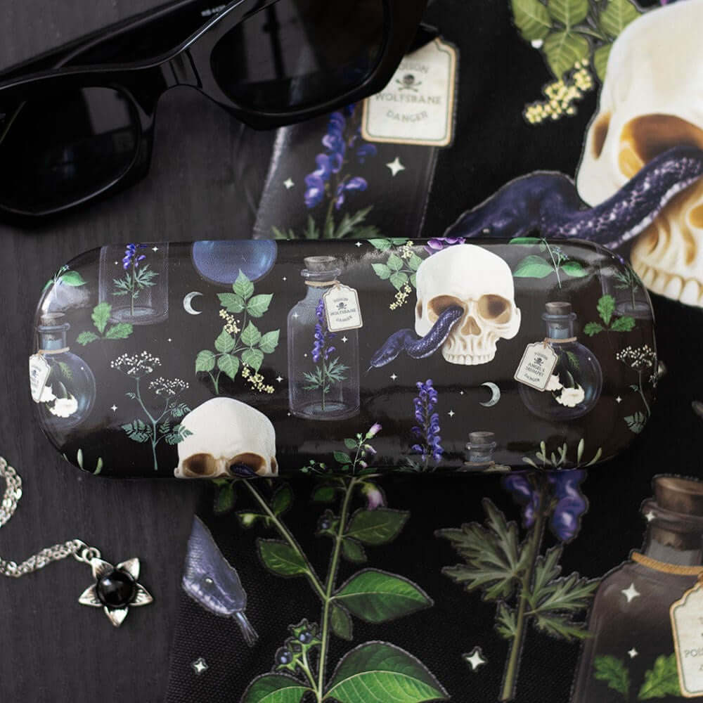 Gothic Gifts Venom & Vines All Over Print Glasses Case