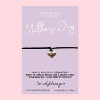 WishStrings ‘Lovely Mother’s Day’ Wish Bracelet | Thoughtful Gift for Mum | Meaningful Wish Bracelet to Celebrate Mother’s Day