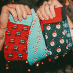 Driving Home For Christmas Bamboo Socks