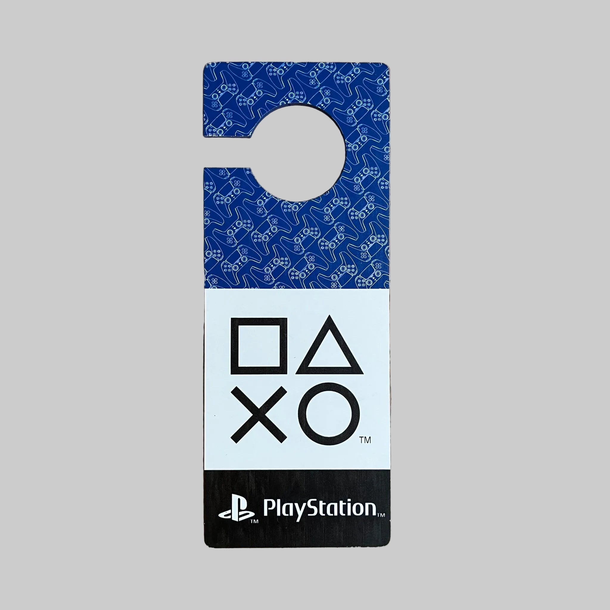 PlayStation Buttons Gamer Door Hanger