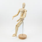 Wooden Artists' Articulated Mannequin 22cm