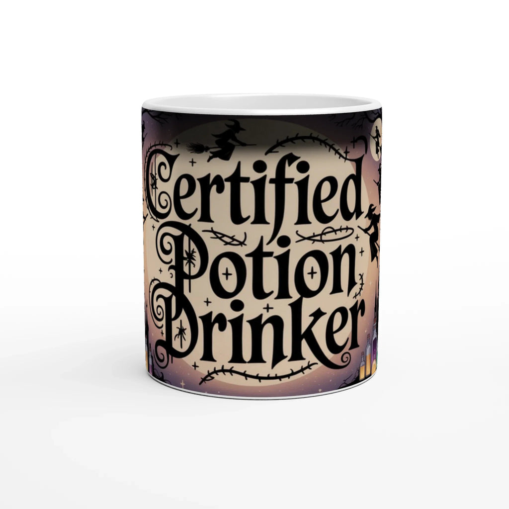 🧙‍♀️ Certified Potion Drinker Heat-Reveal Mug – Magical Colour-Changing Wizard Mug 🪄✨