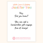 New Mum Wish Bracelet – Adjustable Waxed Cotton Cord | Baby Shower Gift Card Included